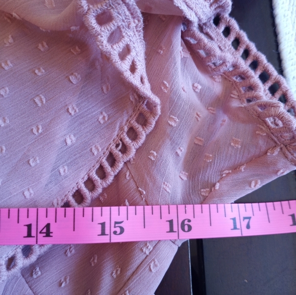 Asos Ruffled Asymetric Swiss Dot Sheer Layered Tiered Feminine High Low Maxi - Picture 10 of 14